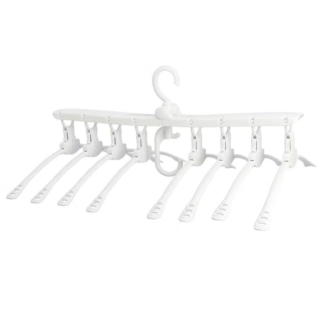 8 in 1 Foldable and 360 Degree Rotatable Clothes Hanger_0