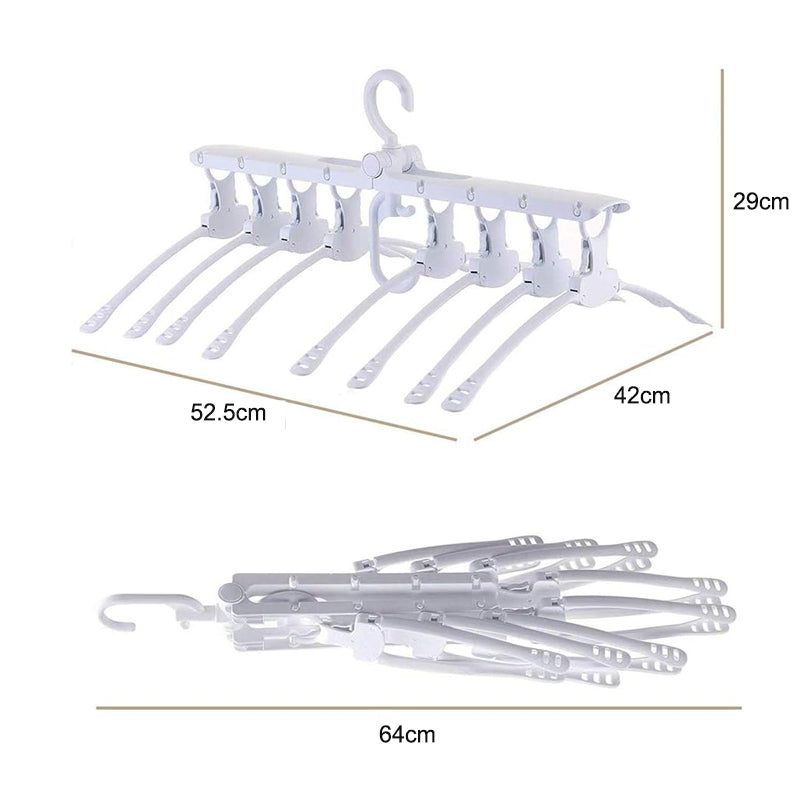 8 in 1 Foldable and 360 Degree Rotatable Clothes Hanger_10