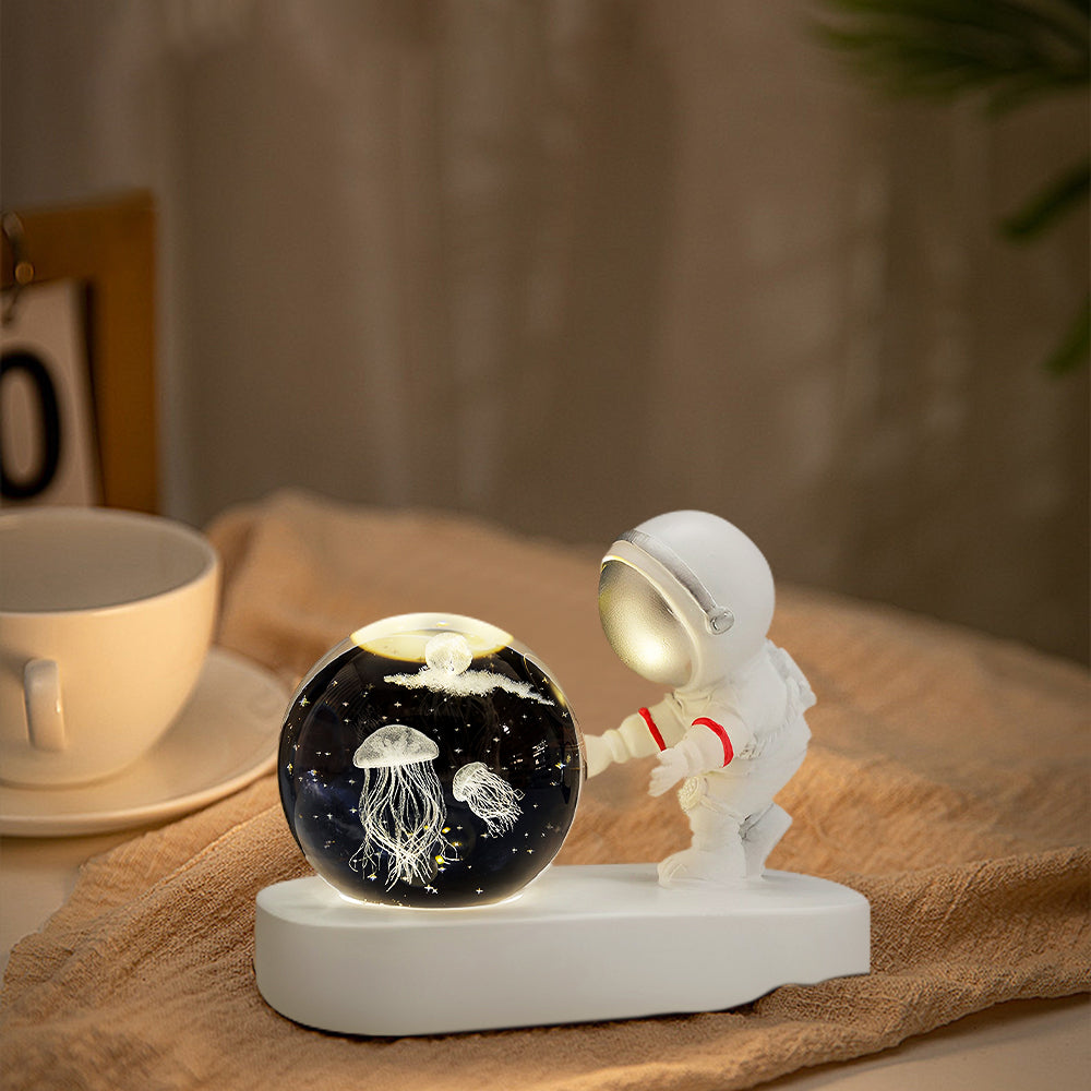 Astronaut 3D Crystal Ball Night Light_11