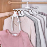 8 in 1 Foldable and 360 Degree Rotatable Clothes Hanger