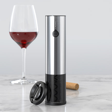 Electric Wine Opener with Rechargeable Li-Ion Battery