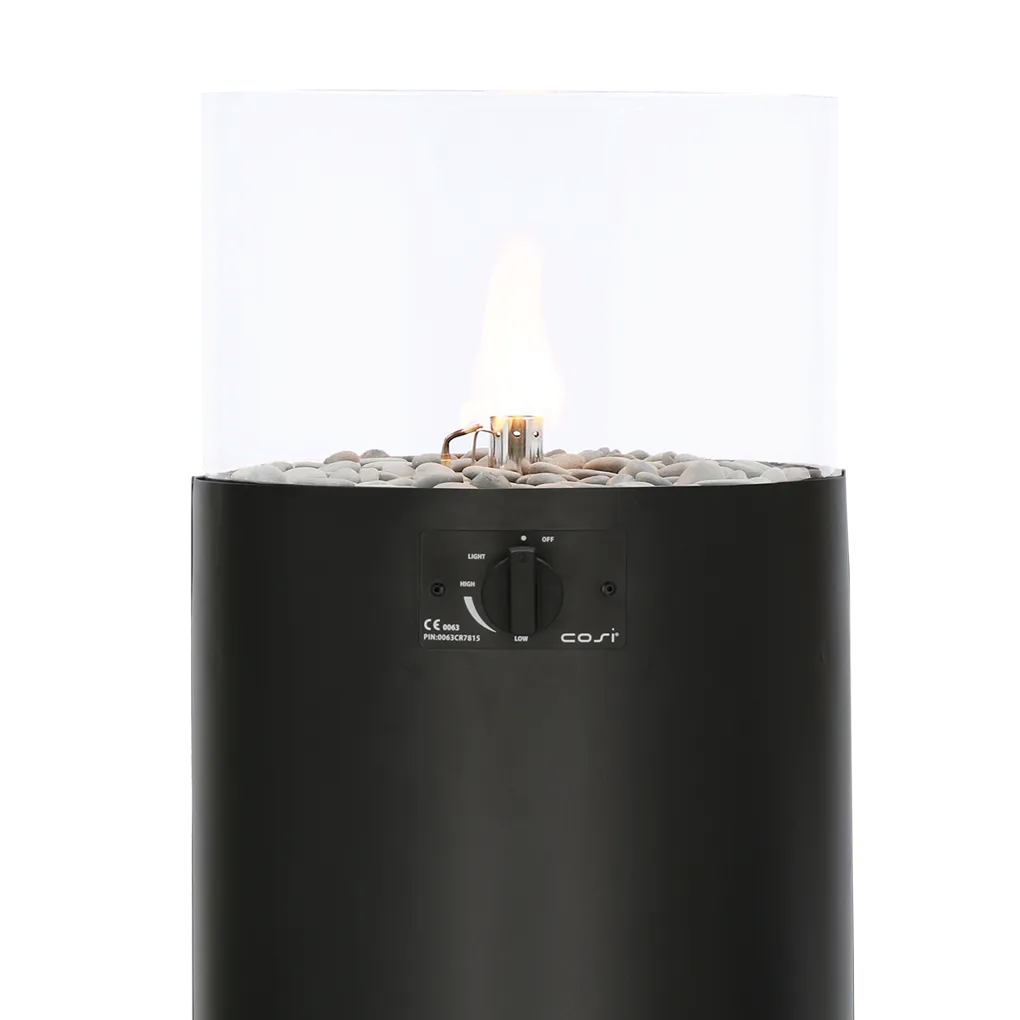 High-Quality Outdoor Gas Lantern Cosiscoop, Pillar L 6