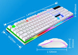 Professional Wired LED Backlit Gaming Keyboard and Mouse G21B 6
