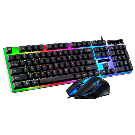 Professional Wired LED Backlit Gaming Keyboard and Mouse G21B 2