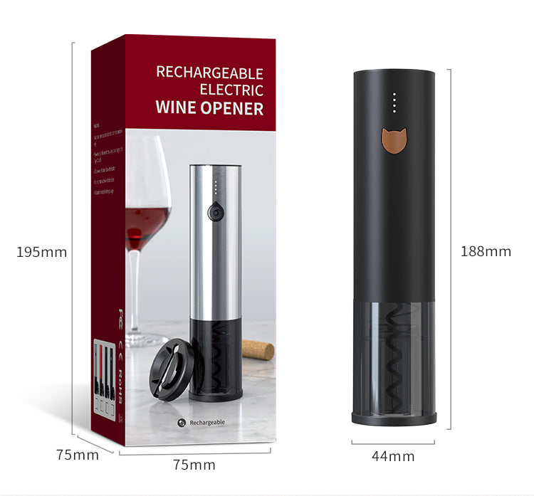 Electric Wine Opener with Rechargeable Li-Ion Battery, Leben 10