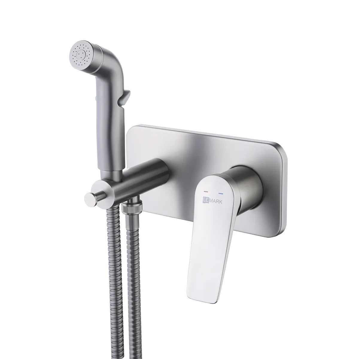 Built-in Faucet with bidet shower LEMARK LM3720GM "BRONX"