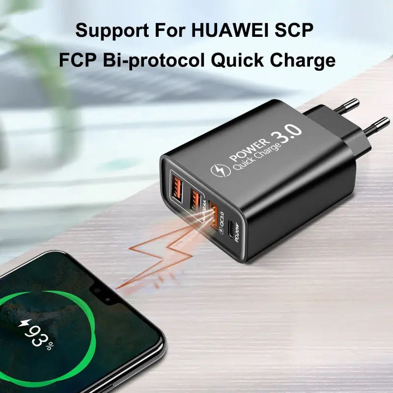 Universal Charger USB Type-C for Home and Traveling 5
