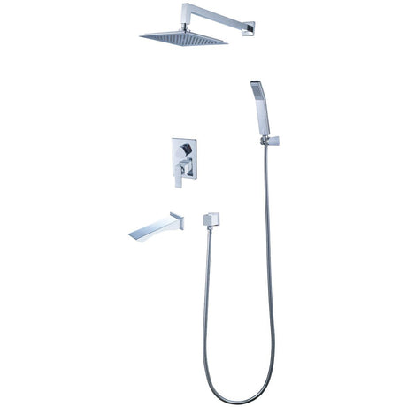 Built-in bath and shower faucet LEMARK LM5822CW 1
