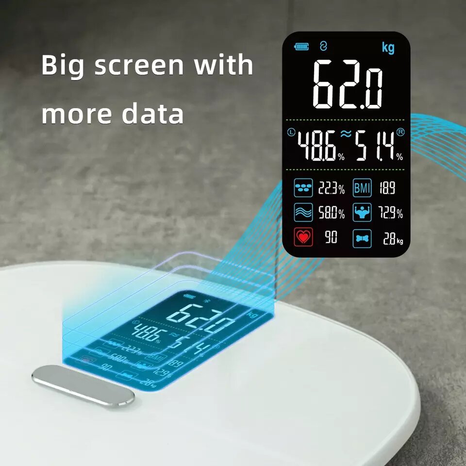 Digital Smart Scale with Bluetooth, Leben LB-808 4